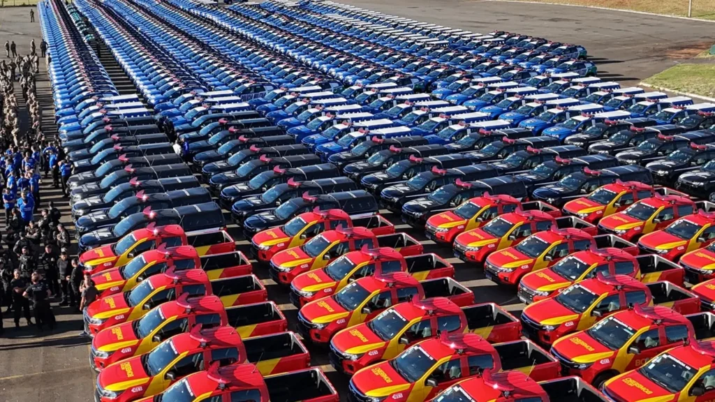Automóveis são locados ao custo anual de R$ 142 milhões. | Foto: Divulgação