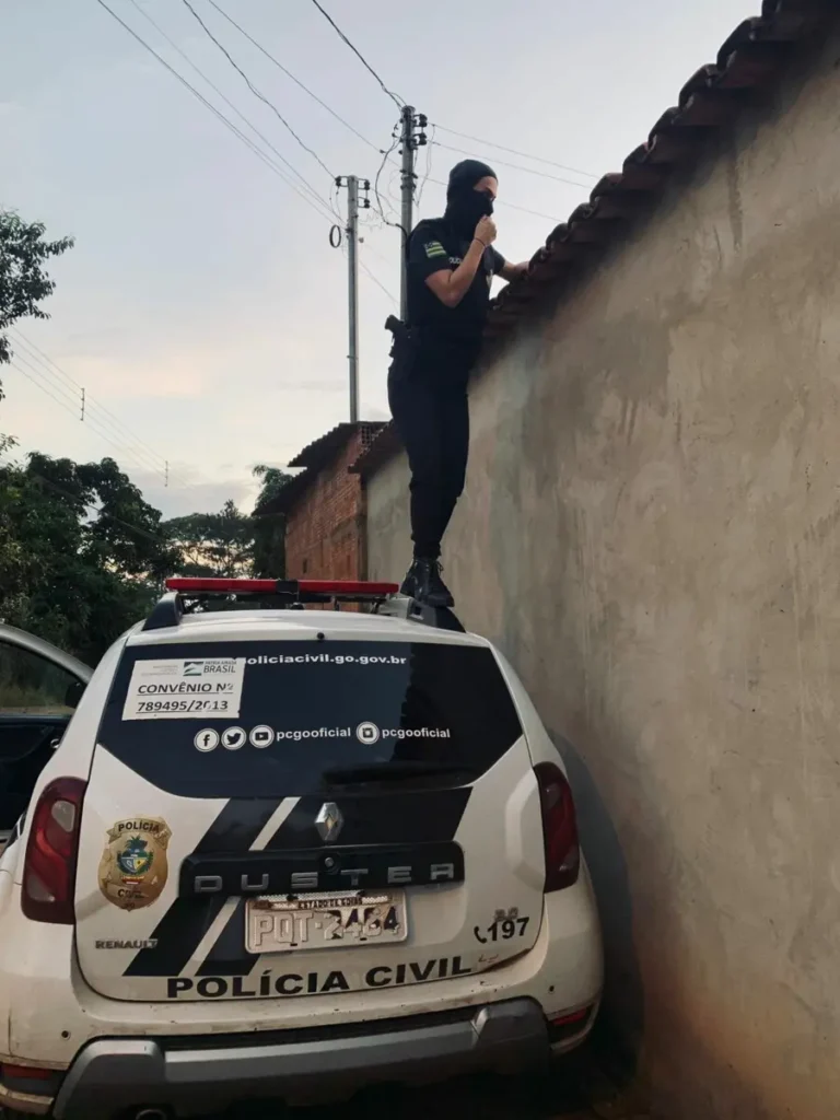 Com base nas evidências coletadas, a autoridade policial indiciou o suspeito e solicitou sua prisão preventiva I Foto: Divulgação/PCGO