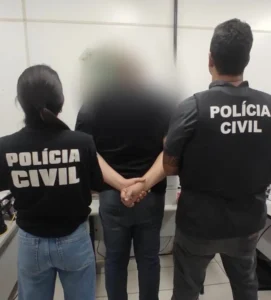 O suspeito será encaminhado ao presídio, ficando à disposição da Justiça I Foto: Divulgação/PCGO