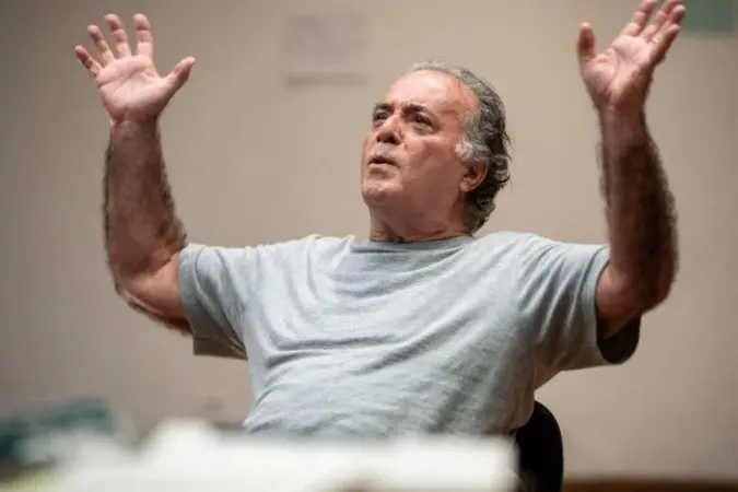Tony Ramos comemora alta hospitalar e se declara para esposa. Reprodução/Divulgação/Teatro da Pontifícia Universidade Católica de São Paulo