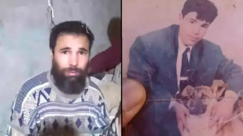 Omar foi encontrado vivo no sótão de um vizinho, a apenas 200 metros da casa onde morava com sua família | Foto: Reprodução/Via BBC