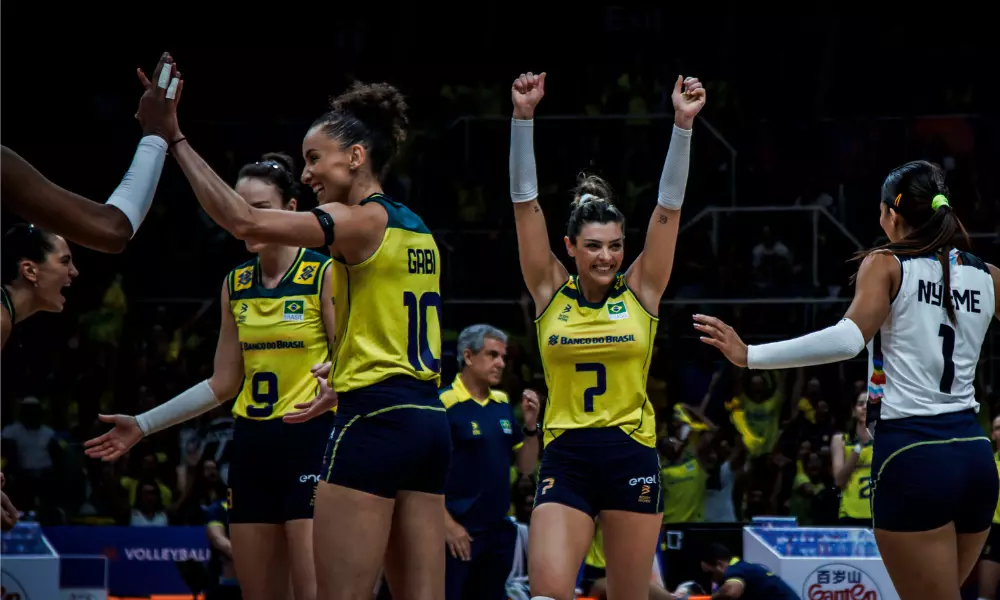 Pela segunda semana de VNL Brasil encara o Japão nesta terça (28)