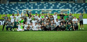 Verdão eliminou Cuiabá dentro de casa mantém fase vitoriosa  (Foto: Rosiron Rodrigues/Goiás EC)