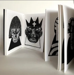 O artista se inspirou nas imagens clássicas dos vilões das histórias em quadrinhos para retratar líderes de extrema-direita