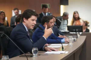 Vice-Governador Daniel Vilela (MDB), em audiência pública. (Foto: Maykon Cardoso)