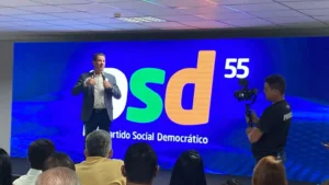 Vanderlan Cardoso é pré-candidato ao Paço pela terceira vez e afirma que não vai recuar nem mesmo do projeto da esposa dele, Isaura Cardoso, em Senador Canedo. (Foto: Domingos Ketelbey)
