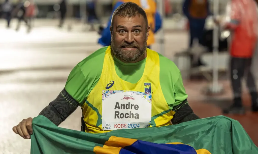 André Rocha é um dos destaques com ouro no lançamento de disco. | Foto: Divulgação