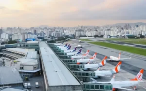 A companhia aérea confirmou que o vôo seguiu viagem sem apresentar problemas | Foto: Infraero