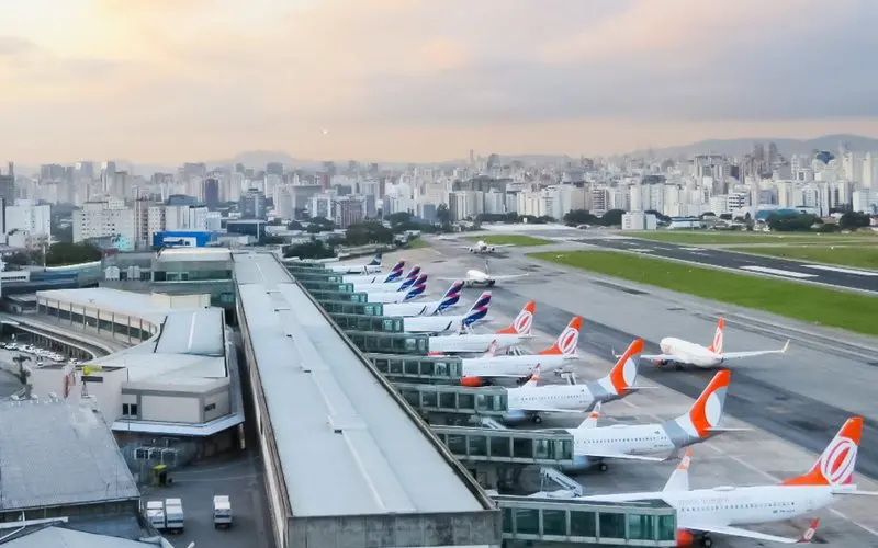 A companhia aérea confirmou que o vôo seguiu viagem sem apresentar problemas | Foto: Infraero