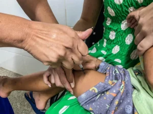 A cobertura vacinal da pentavalente é considerada baixa, com índice de 76,12% em 2022 e 78,19% no ano passado | Foto: Divulgação/SES-GO