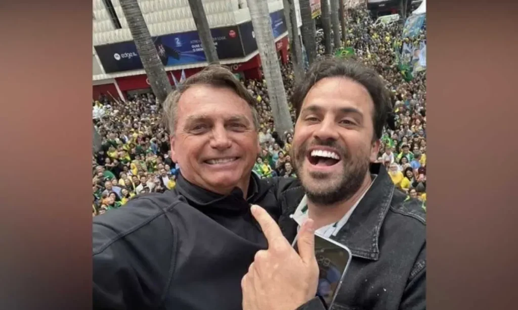 Jair Bolsonaro e Pablo Marçal em um dos encontros | Foto: reprodução