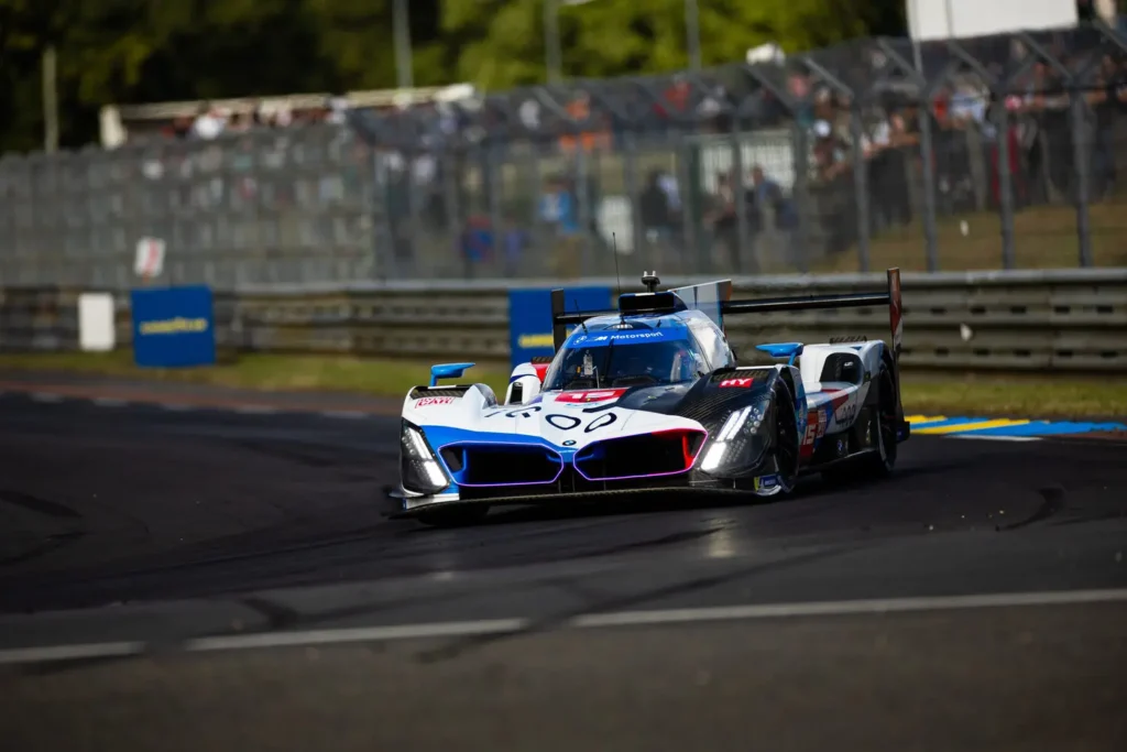 15 VANTHOOR Dries (bel), MARCIELLO Raffaele (swi), WITTMANN Marco (ger), BMW M Team WRT, BMW Hybrid V8 #15, Hypercar, FIA WEC, action during the Wednesday Qualifying session of the 2024 24 Hours of Le Mans, 4th round of the 2024 FIA World Endurance Championship, on the Circuit des 24 Heures du Mans, on June 12, 2024 in Le Mans, France - Photo Javier Jimenez / DPPI