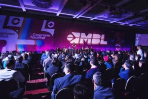 No fim do ano passado, o MBL anunciou, durante a 8ª edição do congresso do grupo, em São Paulo, o logo e o nome do partido que pretende criar para as eleições de 2026 | Foto: Reprodução