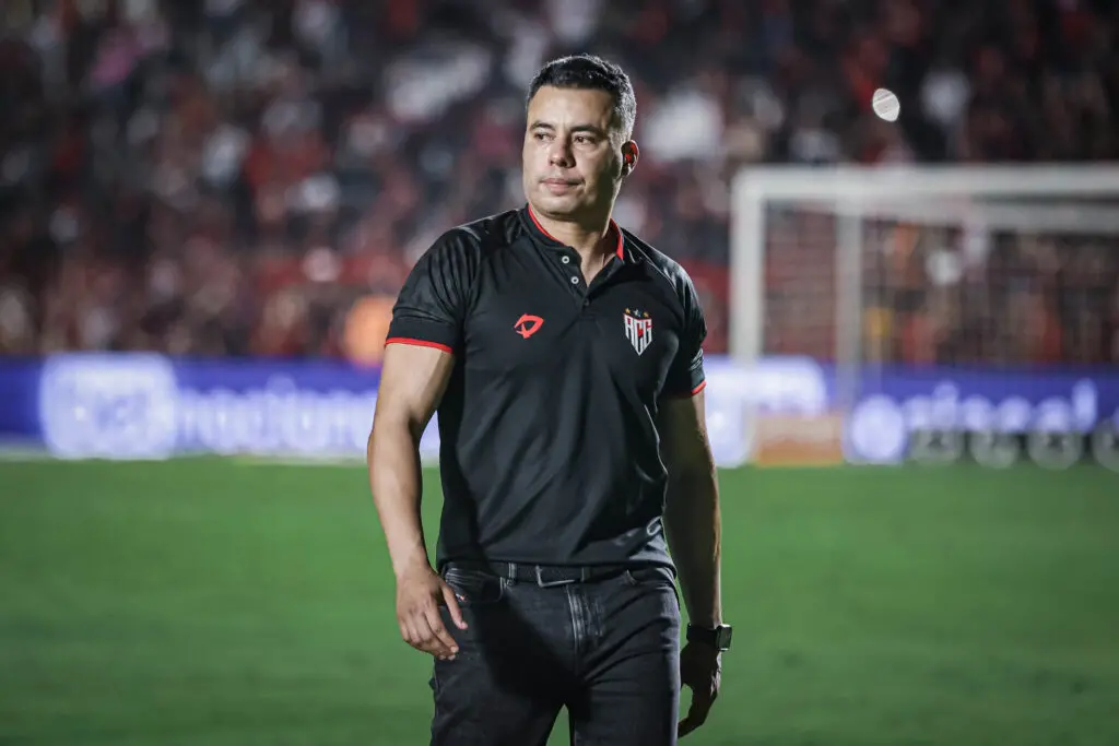Jair Ventura esteve no comando do Atlético-GO durante 10 meses | Foto: Ingryd Oliveira/ACG