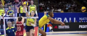 Seleção masculina de vôlei adia classificação para a segunda fase da Liga das Nações. (Foto: Fivb/ Volleyball World)