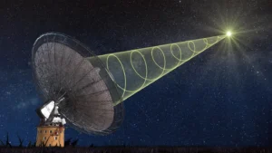 Sinal é uma descoberta. Foto: Reprodução/ Ilustração NASA