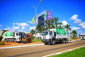 Frota de caminhões do consórcio é responsável por 51% da coleta | Foto: Divulgação