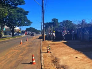 Bombeamento foi normalizado, mas moradores e comerciantes continuam sem água nas torneiras | Foto: Divulgação/AR Goiânia