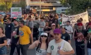 A manifestação contou com atividades culturais, como debates e audiência pública. Foto: Jucimar Sousa.