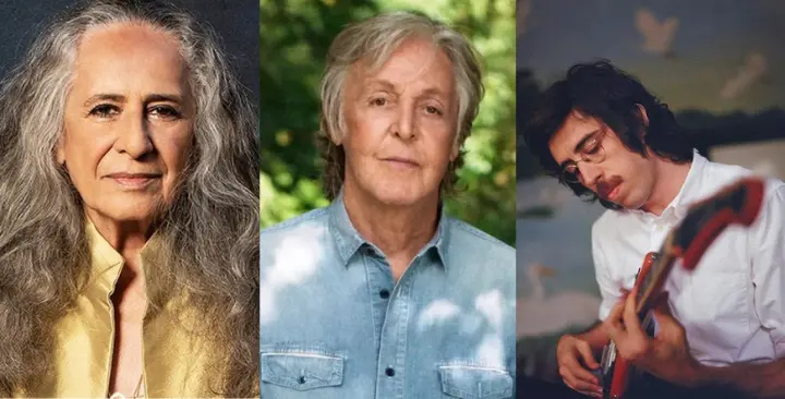 Maria Bethânia, Paul McCartney e Tim Bernardes fazem aniversário | Foto: Reprodução/Divulgação/Redes sociais