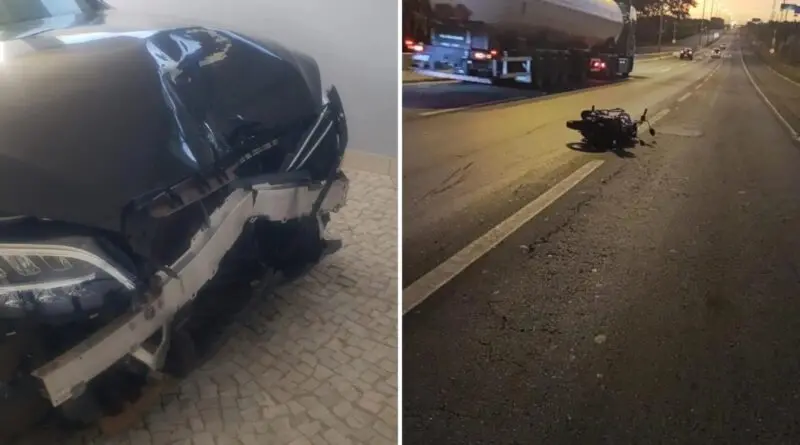 O motorista fugiu sem prestar socorro e se recusou a fazer o teste do bafômetro quando abordado por policiais | Foto: Reprodução/Mais Interior