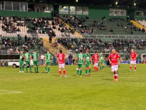 Tigrão segue sem vencer fora de casa na Série B. (Foto: Matheus Alves)