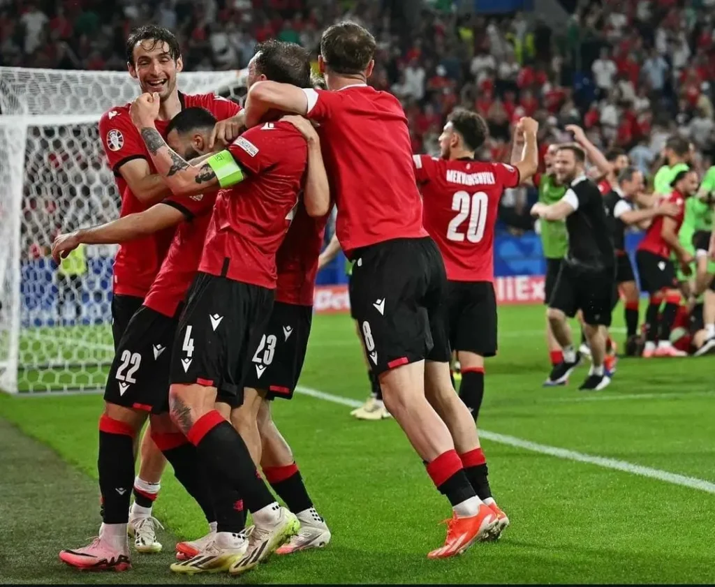Geórgia vence Portugal e se classifica para as oitavas da Euro