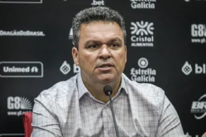 Após o fim do confronto, o presidente do Atlético-GO, também se manifestou sobre o ocorrido e disse que vai tomar as medidas cabíveis | Foto:  Ingryd Oliveira/ACG