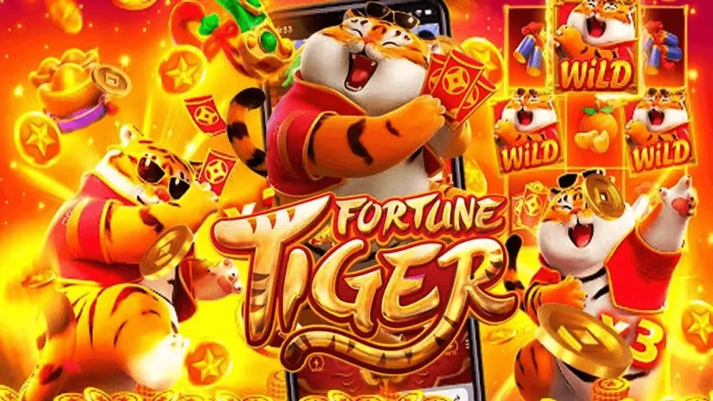 Arte Jogo do Tigrinho