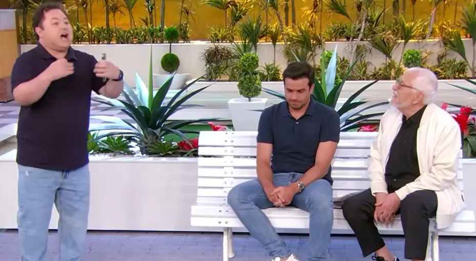 Programa foi ao ar no SBT, emissora de Silvio Santos  (Foto: reprodução)