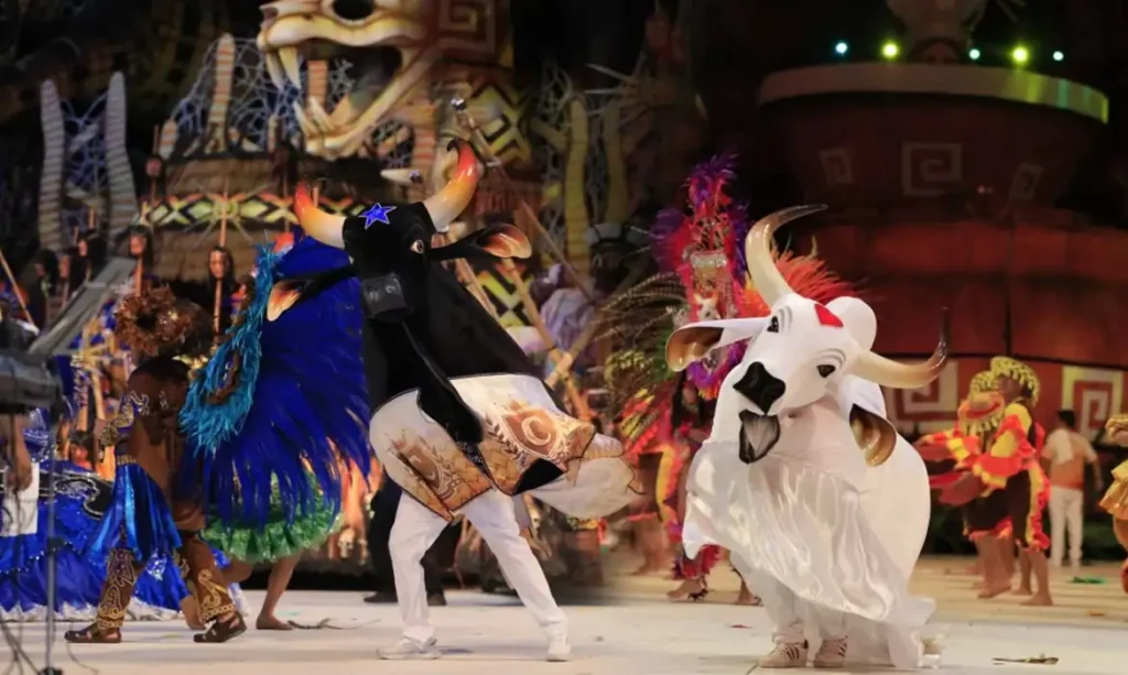 A rivalidade entre Caprichoso e Garantido é um dos grandes atrativos do festival | Foto: Secom AM/Divulgação