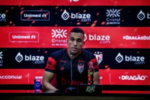 O próximo confronto do Atlético-GO será na quarta-feira (19), o clube joga como mandante contra o Criciúma pela, 10° rodada | Foto:  Ingryd Oliveira