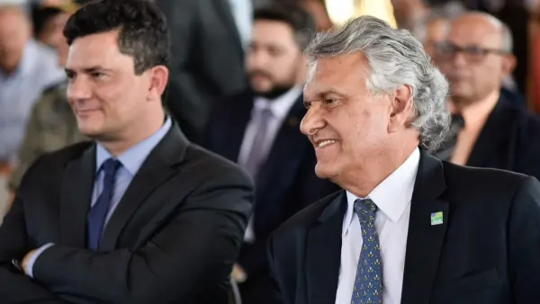 Moro cita Caiado e diz que o “importante é derrotar o PT e o Lula”