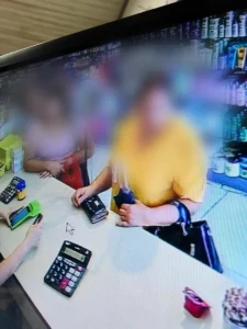 As duas foram identificadas através de imagens das câmeras de segurança do estabelecimento I Foto: Divulgação/PCGO