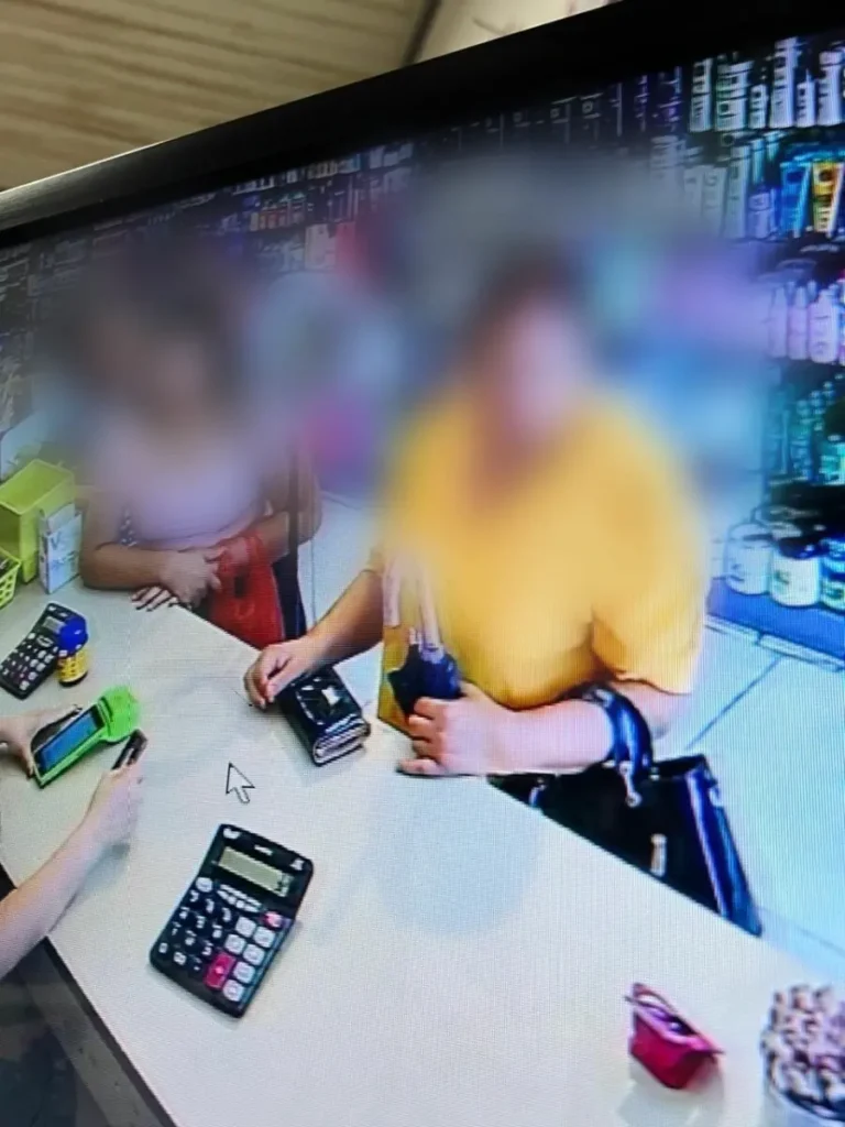 As duas foram identificadas através de imagens das câmeras de segurança do estabelecimento I Foto: Divulgação/PCGO