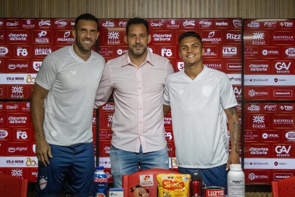 Com Fernandão e João Vitor