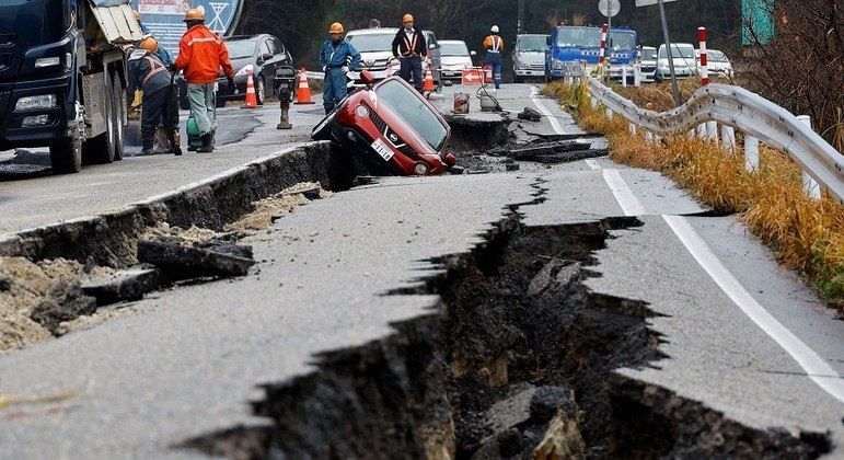 Novo terremoto atinge a costa Oeste do Japão nesta quarta-feira (3)