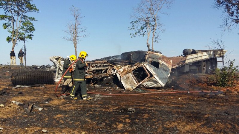 BR-153 fica interditada no Norte do Estado