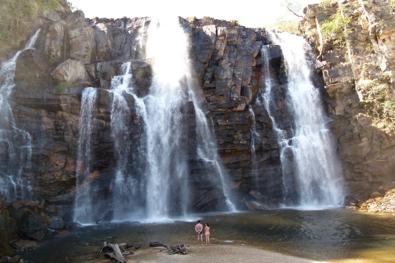 Salto de Corumbá: natureza e adrenalina