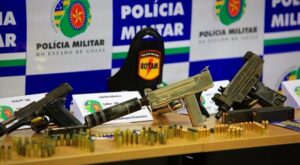 Meia tonelada de drogas e 70 armas de fogo foram apreendidas este mês