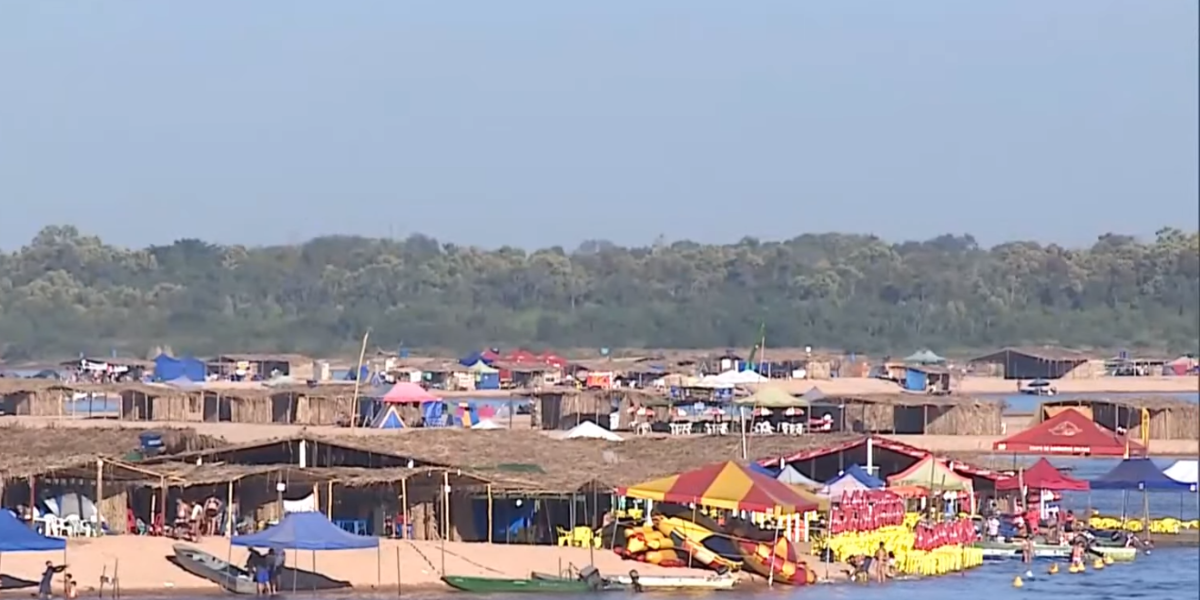 Resgates nas praias temporárias do Rio Araguaia aumentaram em 2024