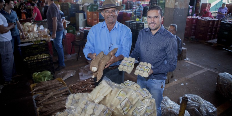 Mandioca ganha atenção dos pequenos