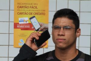 Recarga do Cartão Fácil pode ser feita pelo celular