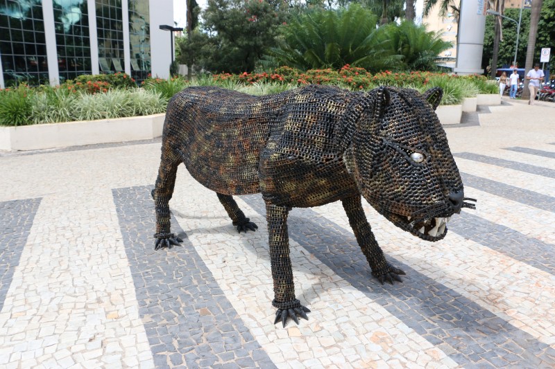 Palácio Pedro Ludovico abriga exposição ao ar livre até 15 de dezembro