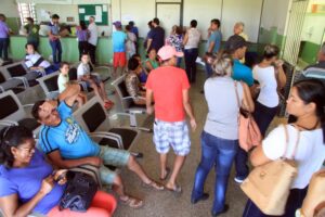 Fila do chequinho está próxima de acabar