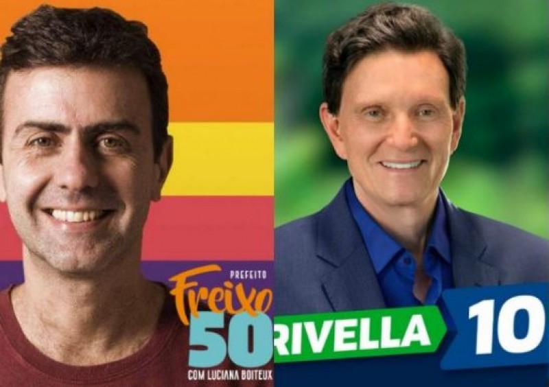 Crivella e Freixo brigam pelo segundo turno  na capital