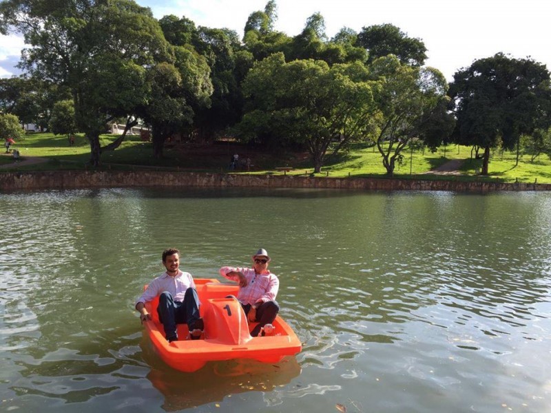 Pedalinhos voltam ao Lago das Rosas