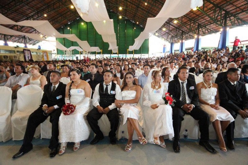 Casamento comunitário vai unir mais de 80 casais