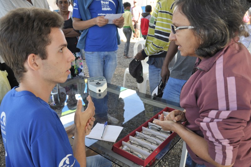 Oito mil óculos serão doados a pessoas carentes