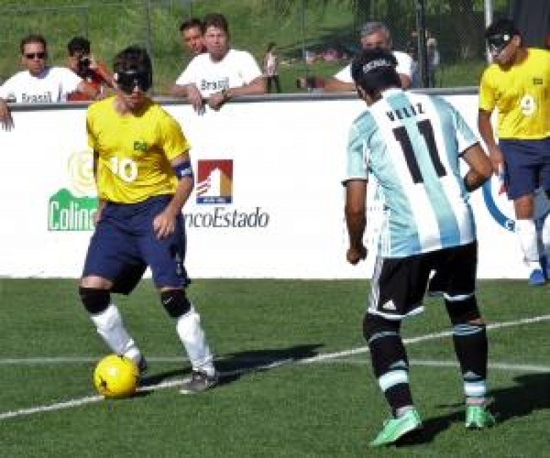 Brasil fica com o vice da Copa América de futebol de 5